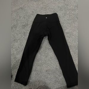 Peloton Lululemon high rise wunder under 21”